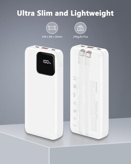 Foto 4 | Foto 4 | Power Bank Skyvast Usb-c De Carga Rápida De 10000 Mah Y 22 5 W - Venta Internacional.