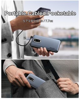 Foto 6 | Foto 6 | Cargador Portátil Giieegii De 10000 Mah 22 5 W Carga Rápida Azul - Venta Internacional.