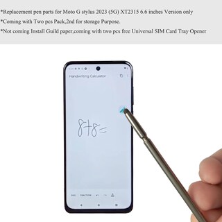 Foto 3 | Foto 3 | Lápiz Capacitivo De Repuesto Para Moto G Stylus (5g) 2023 (paquete De 2) - Venta Internacional.