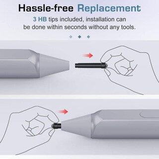 Foto 6 | Foto 6 | Pen Tips Moko Para Surface Pen (6 Paquetes) Negro Compatible - Venta Internacional.