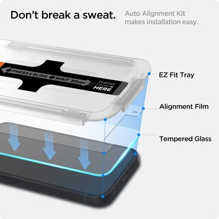 Foto 3 | Foto 3 | Protector De Pantalla Spigen Glastr Ez Fit Para Iphone 14/13 Pro/13 - Venta Internacional.