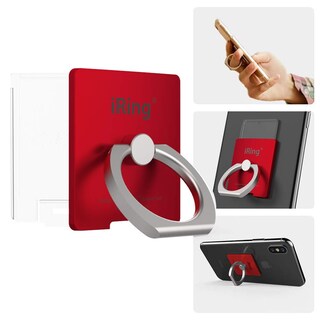 Foto 2 | Foto 2 | Soporte Para Teléfono Iring Link Compatible Con Carga Inalámbrica Plateado - Venta Internacional.
