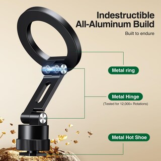 Foto 4 | Foto 4 | Soporte De Trípode Para Teléfono Elitehood Magnético Plegable Para Iphone - Venta Internacional.