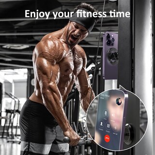 Foto 6 | Foto 6 | Soporte Magnético Para Teléfono De Gimnasio Fungsun Para Iphone 12 O Posterior - Venta Internacional.