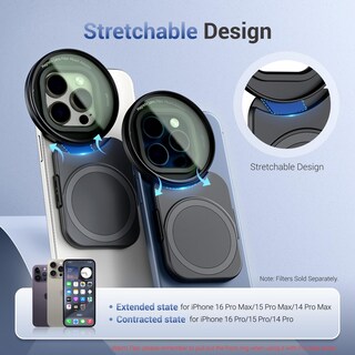 Foto 3 | Foto 3 | Adaptador De Filtro De Lente Jjc Mfs-ii Magnético De 67 Mm Para Iphone - Venta Internacional.