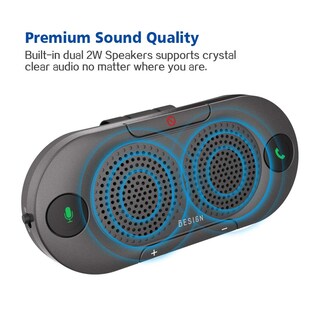 Foto 2 | Foto 2 | Altavoz Bluetooth Para Coche Besign Bk06 Con Clip De Visera Bluetooth 5.0 - Venta Internacional.