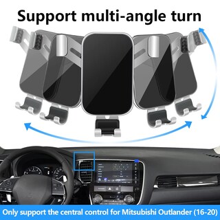 Foto 4 | Foto 4 | Soporte Para Teléfono De Coche Lunqin Para Mitsubishi Outlander 2014-2021 - Venta Internacional.