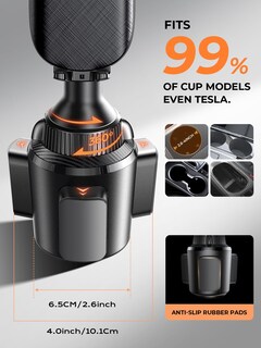 Foto 5 | Foto 5 | Soporte Para Teléfono Con Forma De Copa De Coche Lisen No Se Agita Para Iphone Samsung - Venta Internacional.