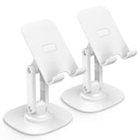 Soporte Para Teléfono Móvil Omoton  Ajustable Y Plegable  Paquete De 2  Blanco - Venta Internacional.