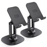 Soporte Para Teléfono Móvil Omoton Ajustable Y Plegable Paquete De 2 Negro - Venta Internacional.