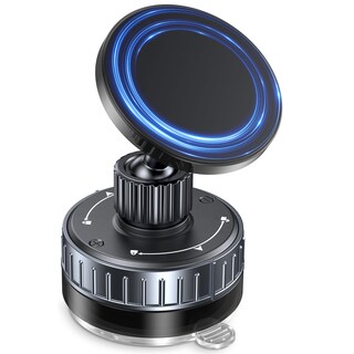 Foto 1 | Foto 1 | Soporte Para Teléfono De Coche Bptakoo 2025 Magnético Al Vacío 17 Imanes Negro - Venta Internacional.