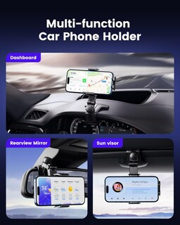 Foto 2 | Foto 2 | Soporte Para Teléfono De Coche Tablero Vpryhuan Rotación De 360° - Venta Internacional.