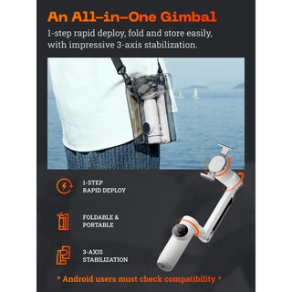 Foto 2 | Foto 2 | Smartphone Gimbal Insta360 Flow Kit Ai Tracking White - Venta Internacional.