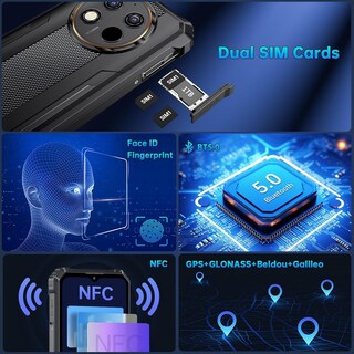 Foto 6 | Foto 6 | Smartphone Oukitel Wp28s Robusto Y Desbloqueado De 16 Gb/128 Gb Android 14 - Venta Internacional.