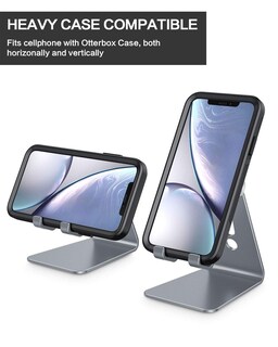 Foto 6 | Foto 6 | Soporte Para Teléfono Celular Omoton C2 Soporte De Escritorio De Aluminio Gris - Venta Internacional.