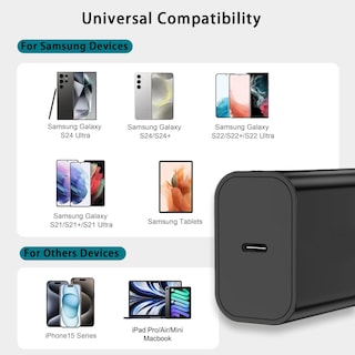 Foto 2 | Foto 2 | Cargador Odom De 45 W Superrápido Para Samsung Galaxy Tab-s9 Fe - Venta Internacional.