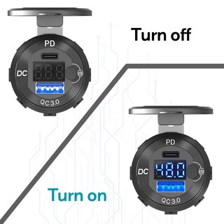 Foto 5 | Foto 5 | Enchufe De Cargador De Coche Qioe Salida Usb De Alto Voltaje Pd30w - Venta Internacional.