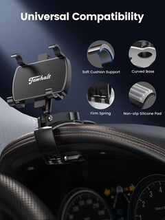 Foto 5 | Foto 5 | Soporte Para Teléfono De Coche Jawhalt Soporte Para Salpicadero Con Rotación De 360° - Venta Internacional.