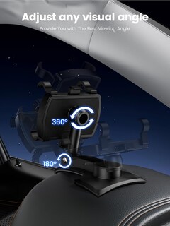 Foto 6 | Foto 6 | Soporte Para Teléfono De Coche Jawhalt Soporte Para Salpicadero Con Rotación De 360° - Venta Internacional.