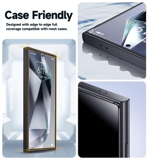 Foto 6 | Foto 6 | Protector De Pantalla Magic John De Cristal Templado Para Samsung S24 Ultra - Venta Internacional.