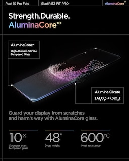 Foto 3 | Foto 3 | Protector De Pantalla Spigen Aluminacore Glas.tr Ez Fit Pro Pixel 10 Pro Fold - Venta Internacional.