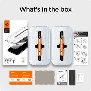 Foto 6 | Foto 6 | Paquete De Protectores De Pantalla Spigen Glastr Ez Fit Para Iphone 12 Pro 2 - Venta Internacional.