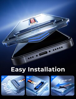 Foto 4 | Foto 4 | Protector De Pantalla De Privacidad Magic John 2 Pack Para Iphone 16e - Venta Internacional.