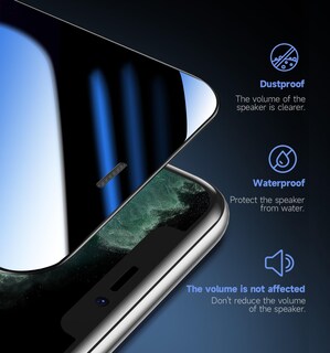Foto 3 | Foto 3 | Protector De Pantalla De Privacidad Magic John Para Iphone 11 Pro De 5.8 Pulgadas Paquete De 2 - Venta Internacional.