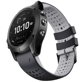 Foto 1 | Foto 1 | Correa De Reloj Notocity Silicone 22mm Para Garmin Fenix 6 Negro-gris - Venta Internacional.