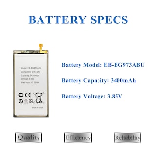 Foto 6 | Foto 6 | Bateria Maxsharks Eb-bg973abu Para Samsung Galaxy S10 Kit - Venta Internacional.