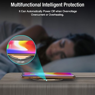 Foto 4 | Foto 4 | Cargador Inalámbrico Tozo W1 10w Con Certificación Qi Para Iphone Y Samsung - Venta Internacional.