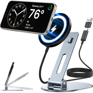 Foto 1 | Foto 1 | Soporte De Cargador Inalámbrico Magnético Ynhaw Para Mag-safe De 15 W - Venta Internacional.