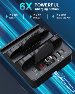 Foto 4 | Foto 4 | Estación De Carga Inalámbrica Tpfocus 8 En 1 15w Para Iphone/samsung - Venta Internacional.