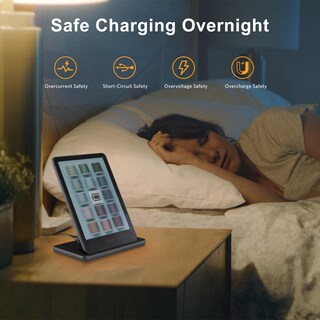 Foto 5 | Foto 5 | Soporte De Cargador Inalámbrico Cobak Base De Carga Rápida De 15 W - Venta Internacional.