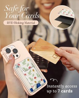Foto 4 | Foto 4 | Tarjetero Magnético De Piel Wallet Shorogyt  Bloque Rfid  7 Tarjetas - Venta Internacional.