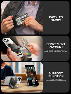 Foto 2 | Foto 2 | Soporte Tipo Cartera I-blason Magsafe Para Iphone 6  Tarjetero - Venta Internacional.