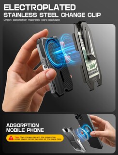 Foto 3 | Foto 3 | Soporte Tipo Cartera I-blason Magsafe Para Iphone 6  Tarjetero - Venta Internacional.