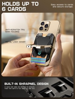 Foto 4 | Foto 4 | Soporte Tipo Cartera I-blason Magsafe Para Iphone  6 Tarjeteros - Venta Internacional.