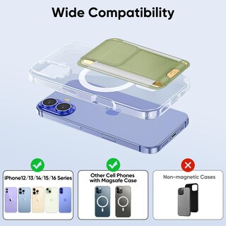 Foto 3 | Foto 3 | Billetera Finpac Magsafe Para Iphone Serie 12-17 Bloque Rfid - Venta Internacional.