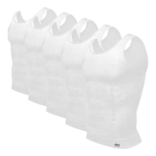 Foto 1 | Foto 1 | Camisetas Moldeador Eo Safe Imports Esi-21873 Blancas para Hombre 5 Piezas