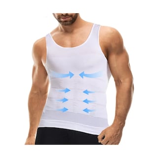 Foto 2 | Foto 2 | Camisetas Moldeador Eo Safe Imports Esi-21873 Blancas para Hombre 5 Piezas