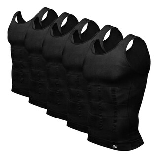 Foto 1 | Foto 1 | Camisetas Moldeador Eo Safe Imports Esi-21872 Negras para Hombre 5 Piezas