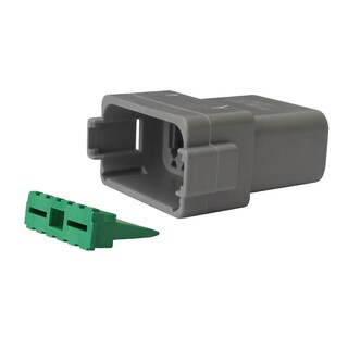 Foto 1 | Foto 1 | Conector Pacer Deutsch Dt Receptáculo Y Candado En Forma De Cuña 12p Paquete De 5 - Venta Internacional.