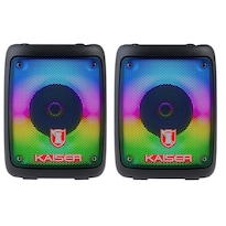 Bocinas Recargables Kaiser 2 Piezas
