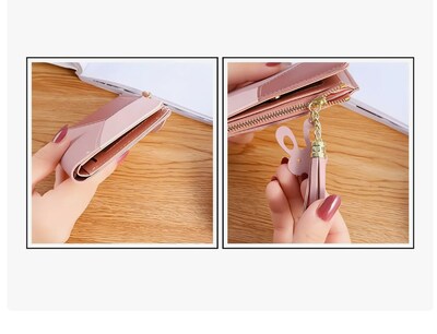 Foto 4 | Foto 4 | Monedero De Mujer Con Elegante Llavero Billetera Cero
