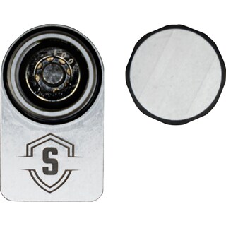 Foto 1 | Foto 1 | Lock Secure Outdoors Elite Lock Con Un Solo Poste De Energía Fotovoltaica Color Plateado - Venta Internacional.