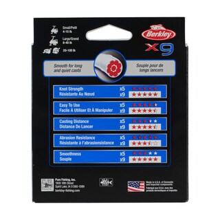 Foto 4 | Foto 4 | Línea De Pesca Berkley X9 Braid Superline Para Agua Dulce - Venta Internacional.