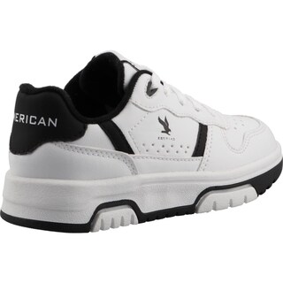 Foto 3 | Foto 3 | Tenis Niñ3 American Fire 7143 Blanco Urbano Sport Casual Niño Talla 18 A 21.5