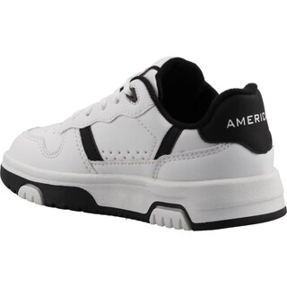 Foto 4 | Foto 4 | Tenis Niñ3 American Fire 7143 Blanco Urbano Sport Casual Niño Talla 18 A 21.5
