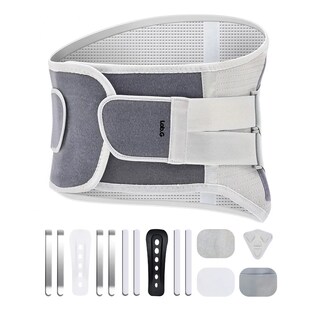 Foto 1 | Foto 1 | ''faja Soporte Sacro Lumbar Con Varillas Ortopedica Lumbosacra Talla Xl Gris Blanca ''